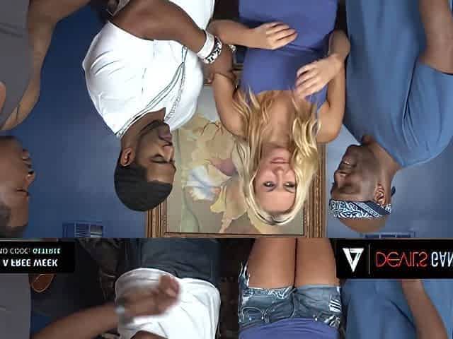 Multiple Creampies For Katie Summers After Interracial Gangbang P1