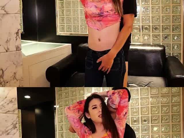 Small titted teen amateur rides dong and she loves it