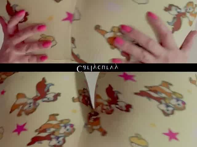 Cute PJ teasing and vagina rubbing!