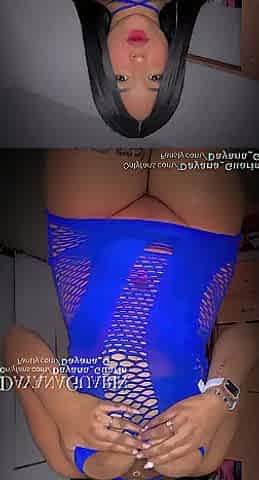 Breasty large booty Colombian uses her stepsister's large vibrator - Tiktoker