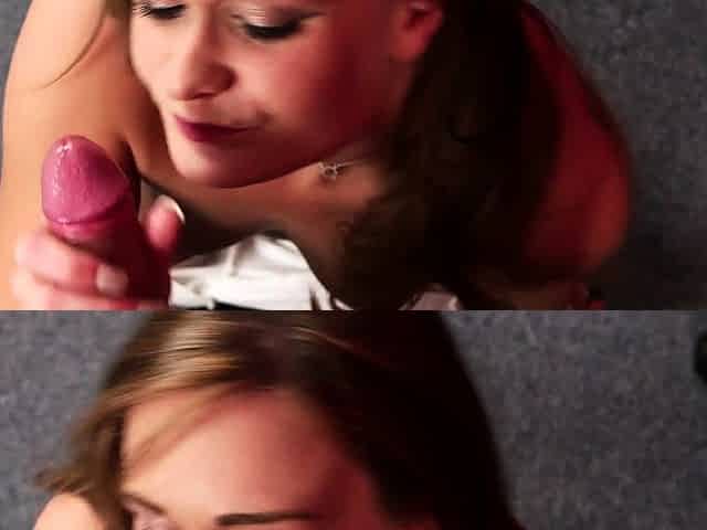pov romanian blowjob cumshot