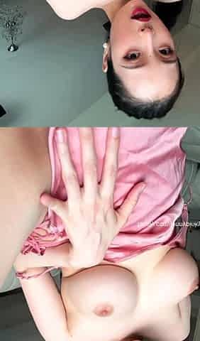 Great Big Boobs On Masturbating Redhead