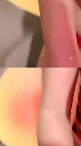 Blonde amateur gives webcam show with toys