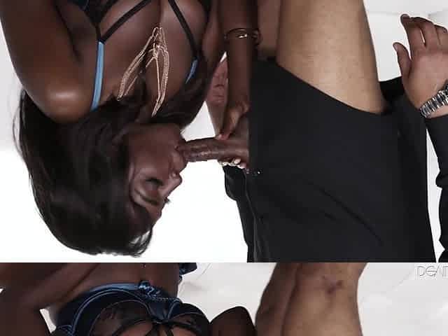 Ebony sexy MILF amazing sex video