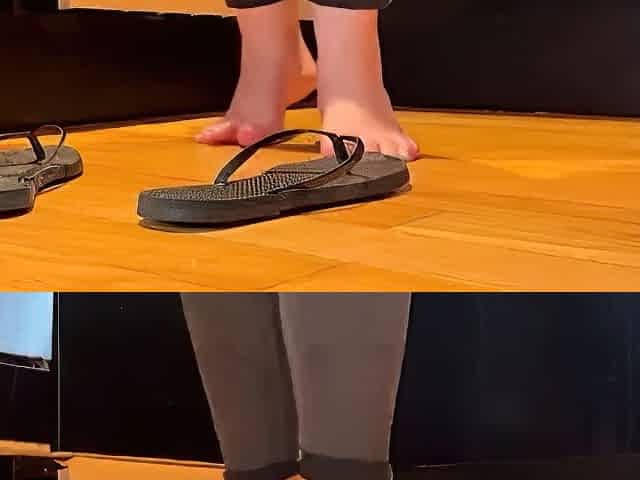 Flip-Flop Footjob - (Dirty Feet) Ft Miss AATT - EliteFeetStr