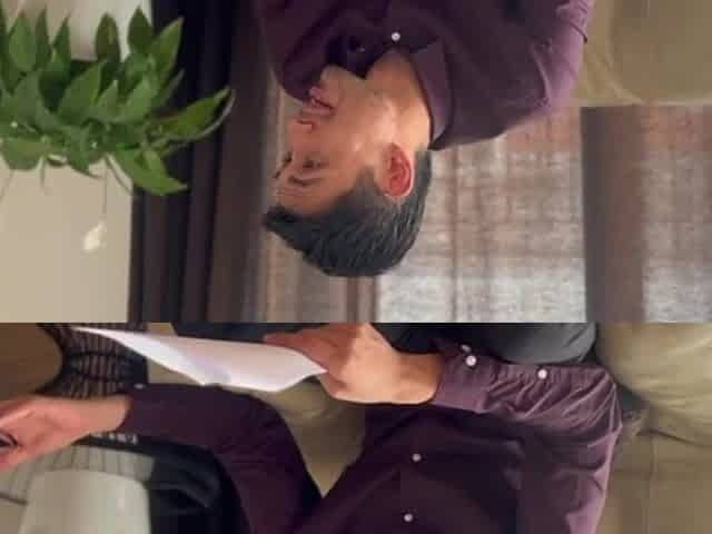 Elizabeth Marquez gives her butt cheeks to her boss so this guy won't fire her
