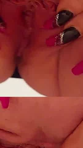 Busty Mature Blonde Sucks and Plays with Dildo Solo