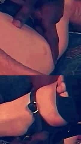 Black Guy with Big Cock Dressed as Santa Claus Fucks a Beautiful MILF