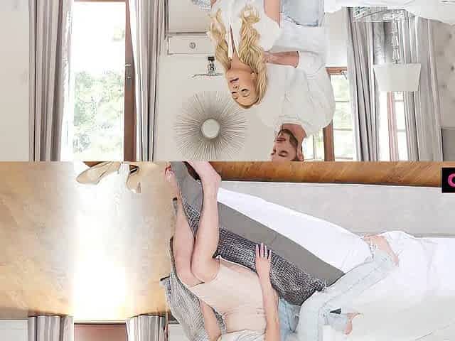 Stepmom Empties Stepson's Balls With Her Neglected Bang Gap