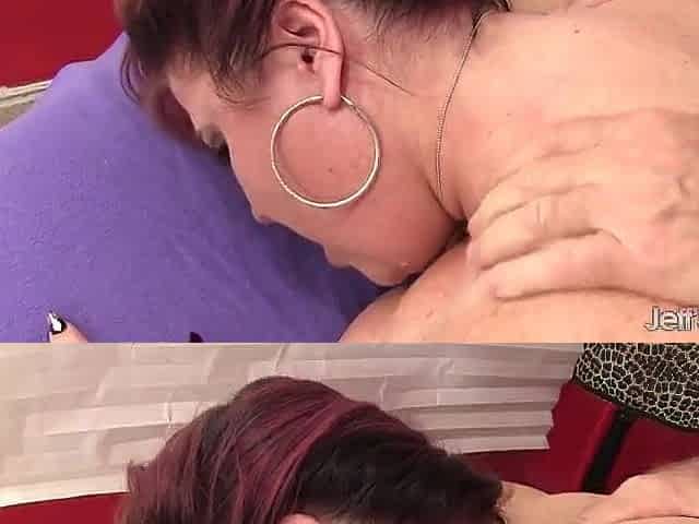 Masseur Uses His Toys to Satiate Large Corpulent Older Lady Lynn