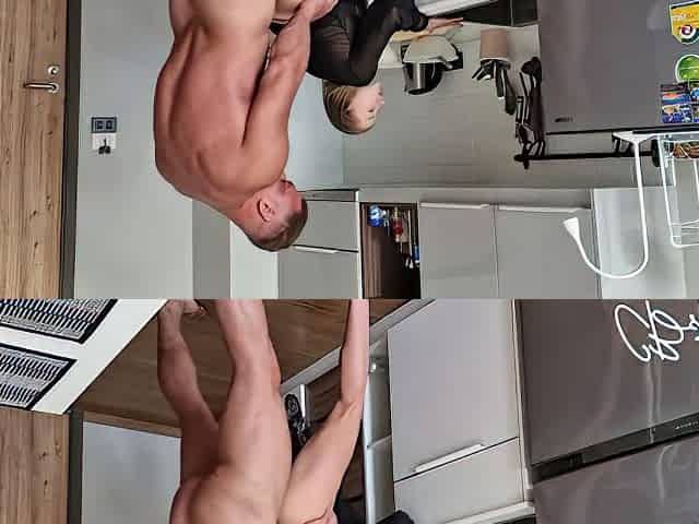 Hard Anal With Step brothers Wife While Shes Cooking Breakfast