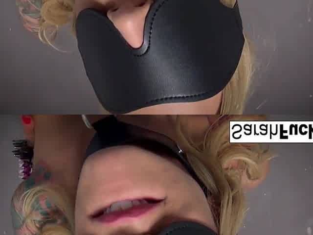 POV BJ with blind folded mother I'd like to fuck playgirl Sarah Jessie