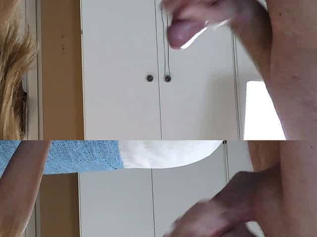 Mature brunette amateur giving a great POV blowjob