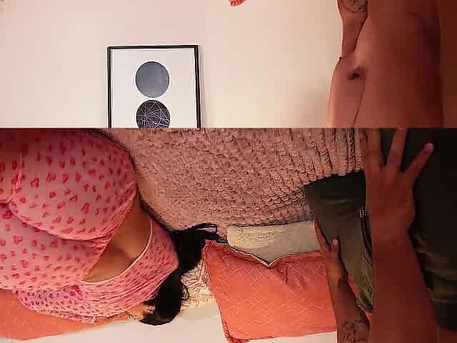 My roommate comes into my room and gives me a tremendous screw, leaves my butt full of cum - LA ROLA