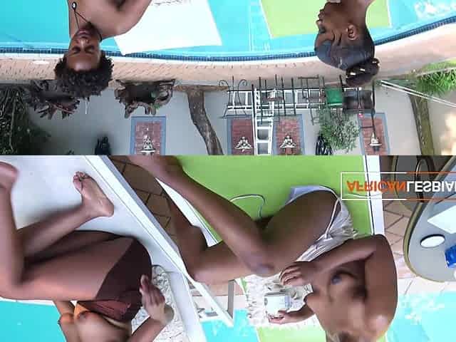 Big Tits Ass Ebony Girls Fuck Their Wet Pussies With Big Dildos Outdoors