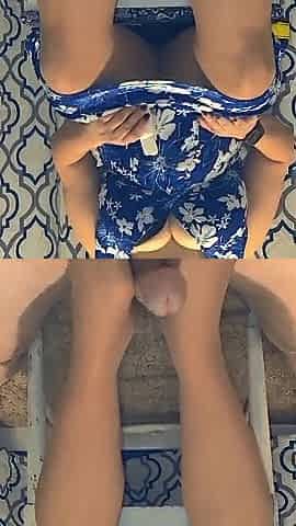 Giving my step son his 1st foot job. Fetish episode