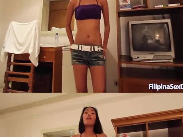 Small-tit Pinay Ground On By A Huge Foreign Dick