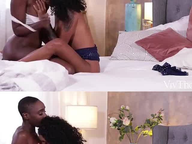 Zaawaadi Interracial Lesbian Sex With Barbie Rous And Viv Thomas