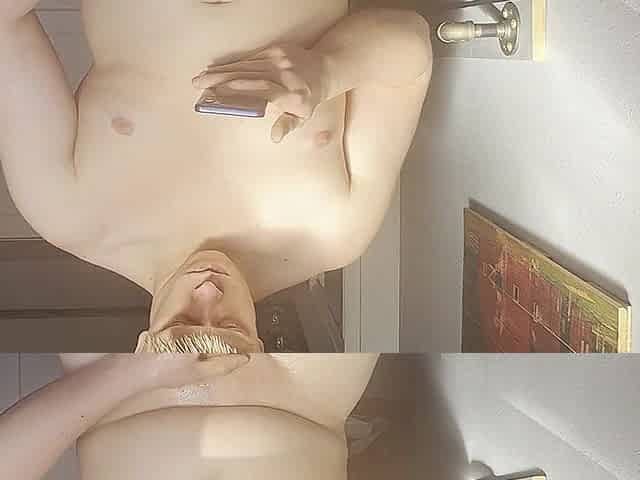 facing towards u lewd tugjob