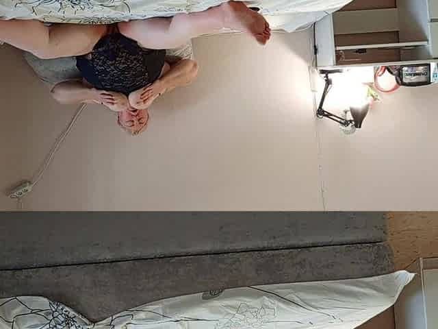 Girlfriend Plays with Her Tits Spreads Her Legs and Masturbates Her Big Pussy