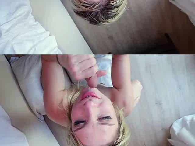 Cheerleader Kait Gets Double Cocks