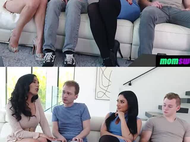 Stepmoms Going Ahead with their Shy Stepsons