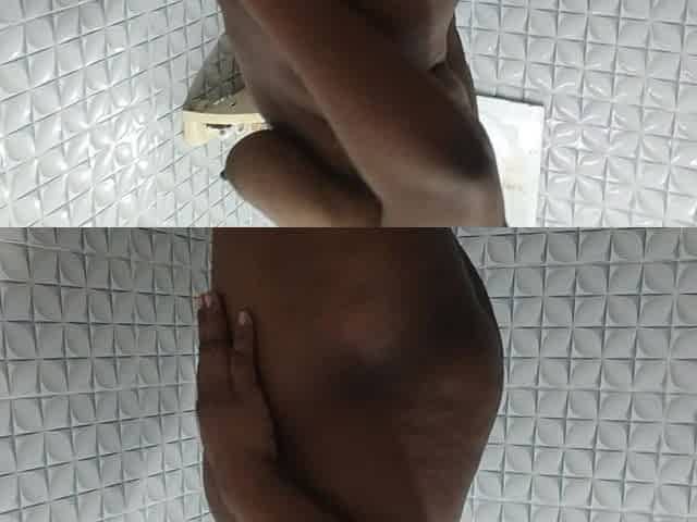 Desi Girl Shower Room Bathroom Noti