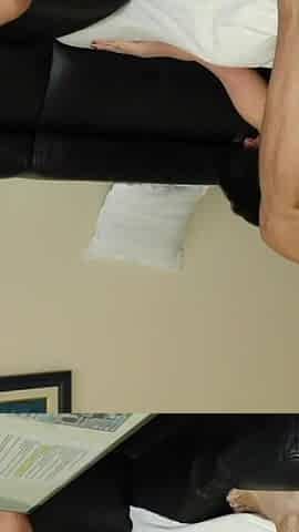 Perverse cuckold! The foreign sperm anal-pussy is yours!!!