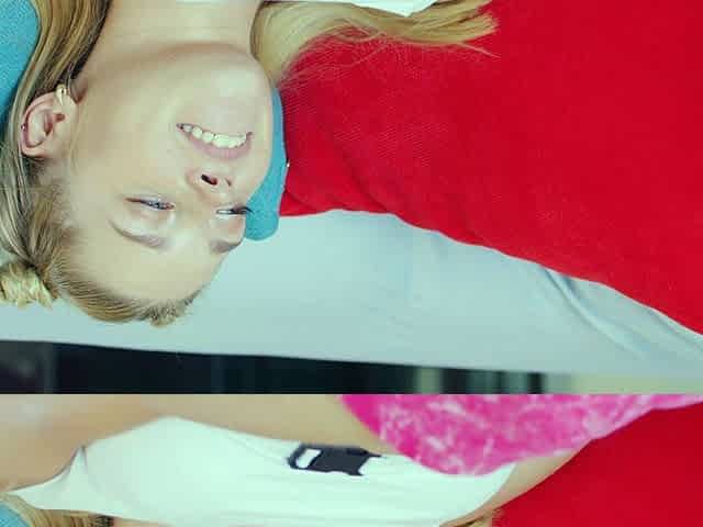 Amateur teen Blowjob with hardcore drilling