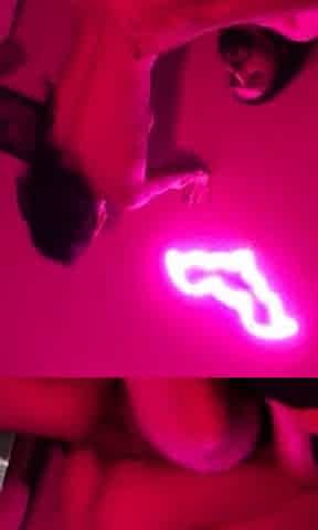 Amateur brunette in socks down for hardcore sex