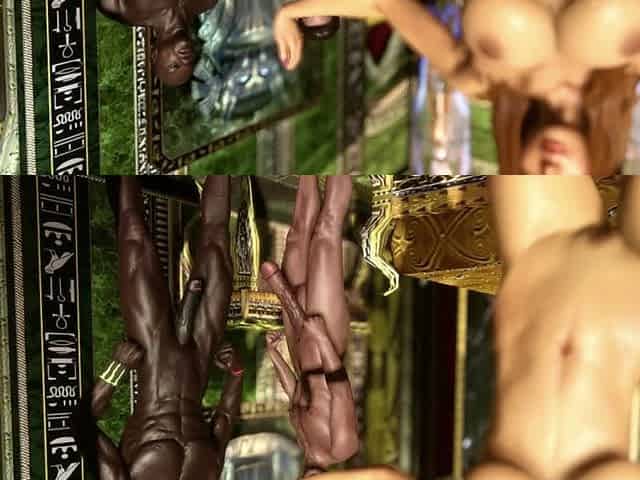 Young Arab Princess Love Big Ebony Bamboo in All Her Holes