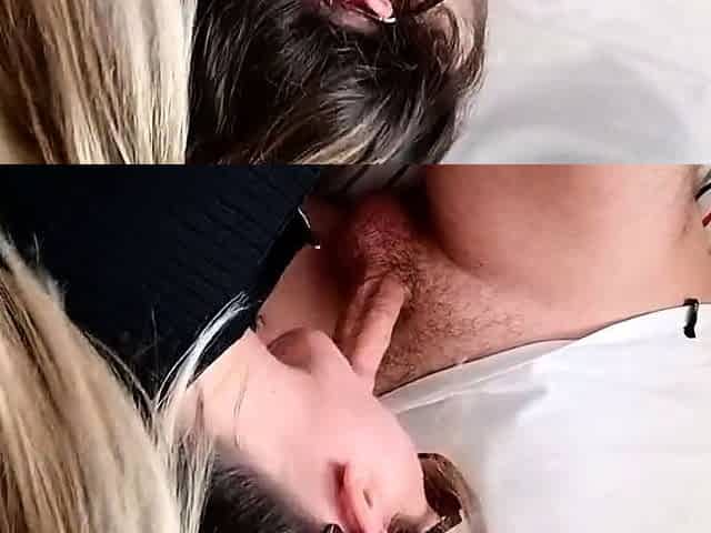Blonde Amateur Gets Huge Facials