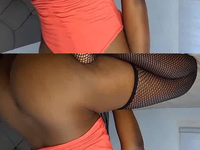 This ebony hotty has a tremendous butt