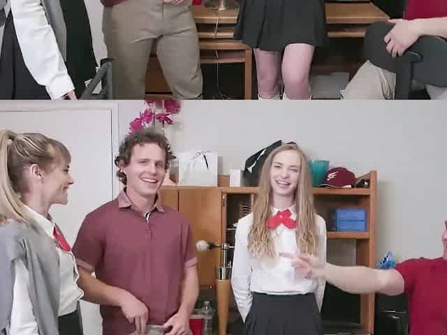 College Party With Sexual Overtones