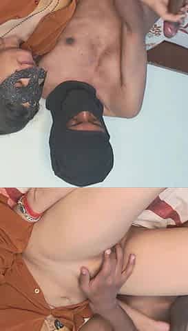 Hot Indian Couple Teasing & Mutual Masturbation - Cum Finale