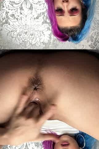 Close up amateur masturbating solo