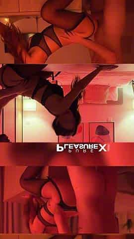 Str8 pegging teases with inexorable thrusting vigour