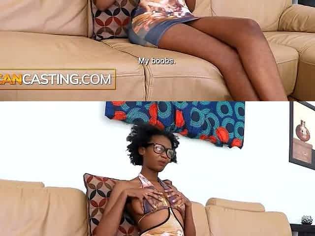 Hawt 18yo Ebony Model Exposed & Pounded Hard In Fake Modeling Try-out