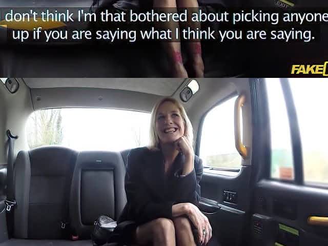Coitus addicted gilf Molly humped like a street bitch in taxi cab