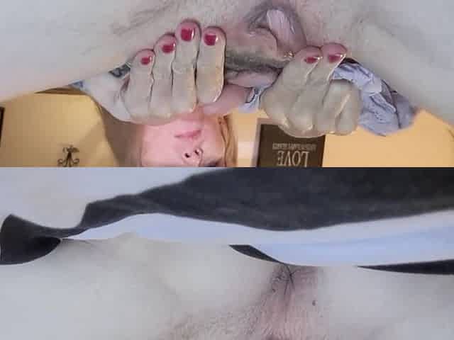 I Stuff These Cotton Panties Deep in My Tight, Hairy Pussy
