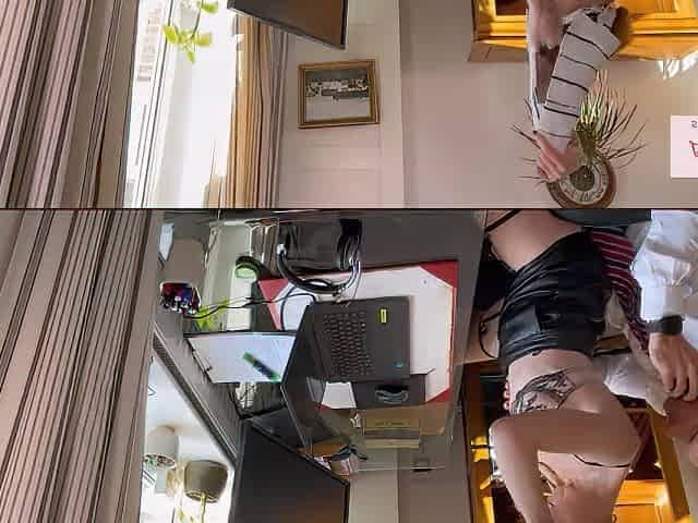 SEDUCING MY BOSS IN THE OFFICE AND GETTING DRILLED OVER THE DESK
