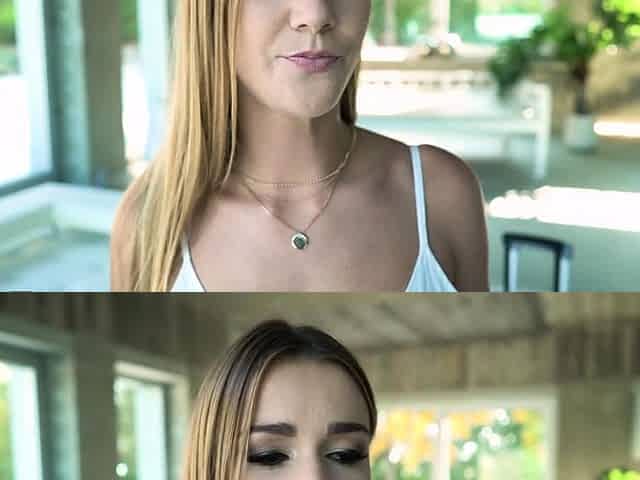POV Step daughter anal homecoming Alexis Crystal