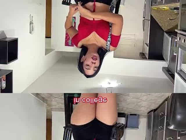 Large-Butt Lalin girl mother I'd like to fuck - Gives a Oral-sex
