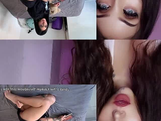 Sexy stepsister screwing in the booty