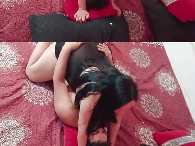 Big Ass BBW Stepmom Rides Then Gets Fucked Doggystyle - Aerial View