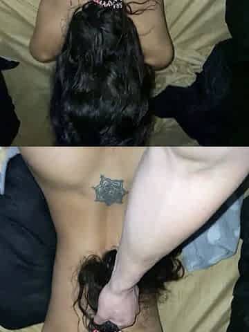 I fucked my newly woken up stepsister and I spit her ass