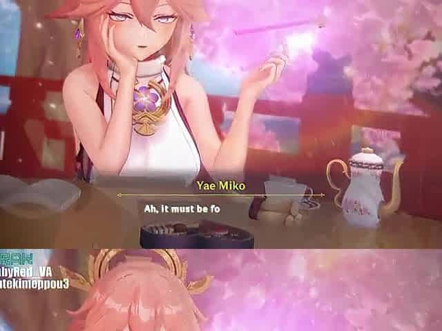 Yae Miko Large Booty