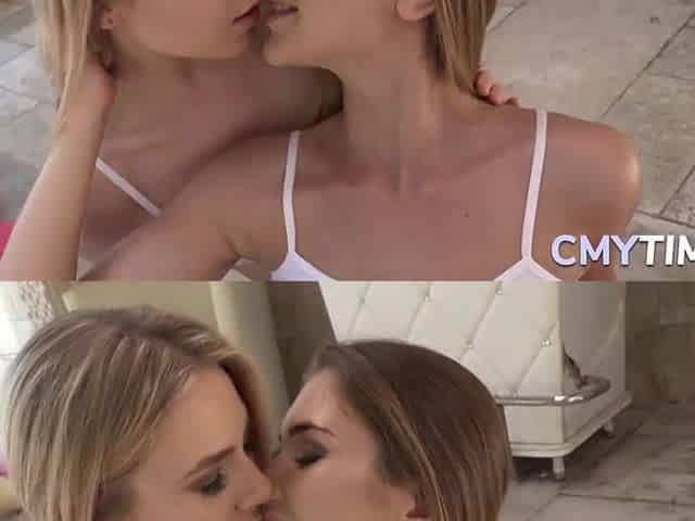Lesbian Threesome With Naughty Teen 18+ Cuties