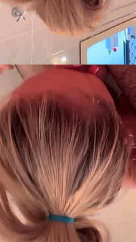Aussie teen girl sucks cock in bathtub