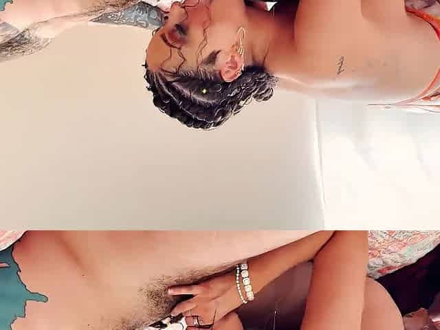 Twitch cutie Dan Dangler with HUGE titties swallows cum!!